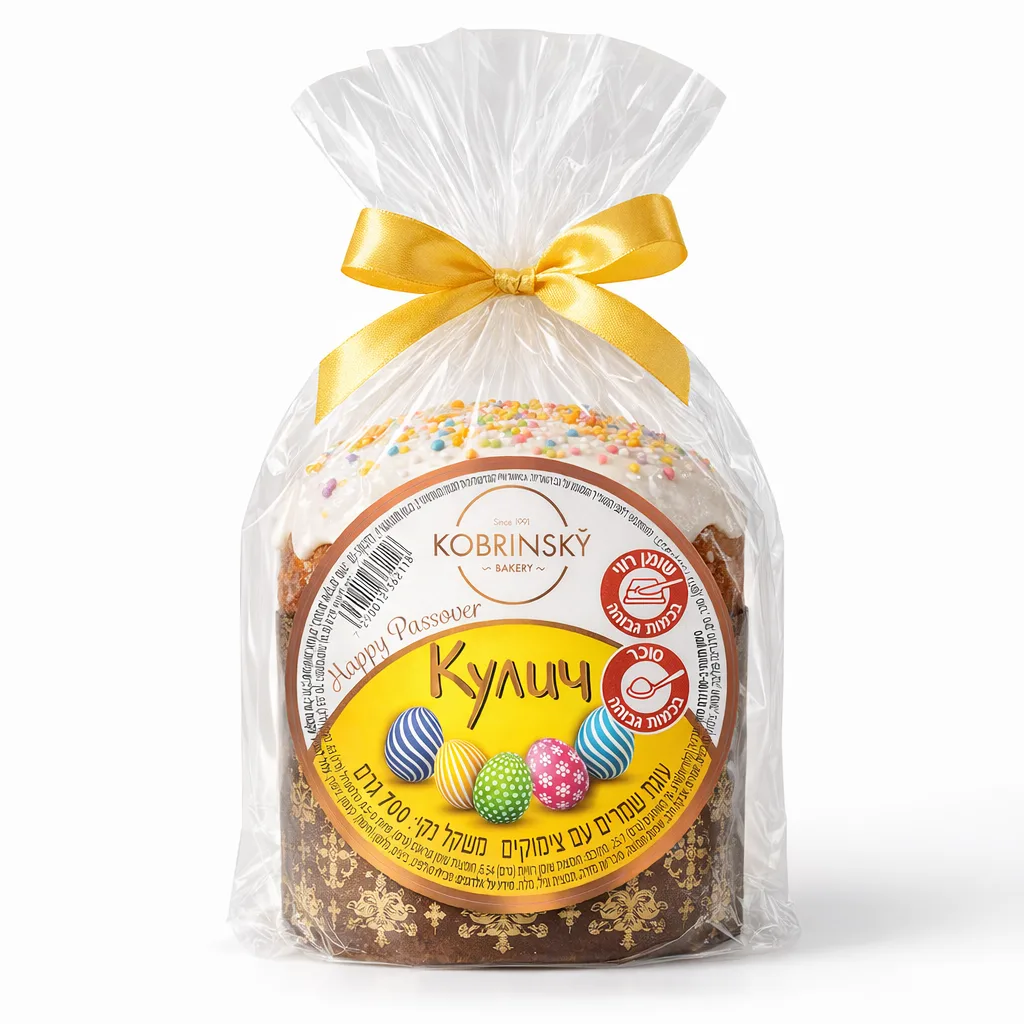 עיצוב תוויות / מדבקה עגולה עבור עוגת שמרים עם צימוקים עיצוב תוויות / מדבקה עגולה עבור עוגת שמרים עם צימוקים